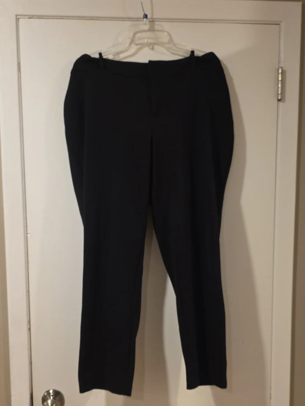 Michael Kors Black Straight-Leg Dress Pants